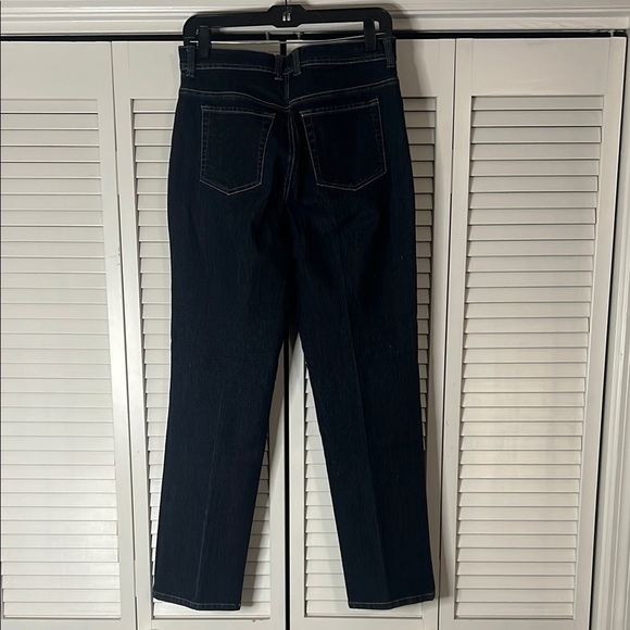 Gloria Vanderbilt Dark Denim Straight Leg Jeans AMANDA - Picture 4 of 9